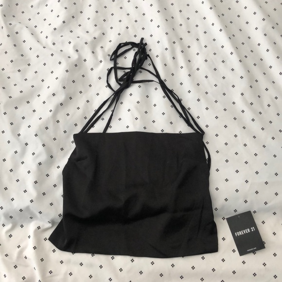 -NWT- Forever21 tie-back cropped cami - Picture 4 of 5